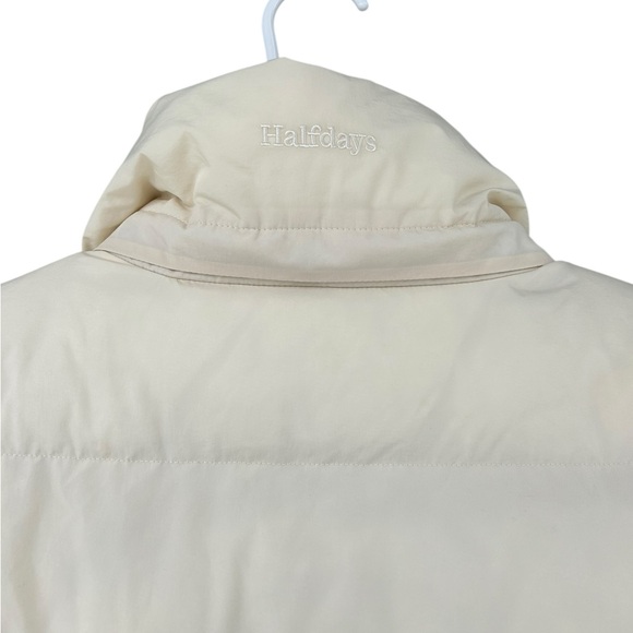 HALFDAYS WOMEN'S WHEELER PARKA - Cream / White - Size Small - Ski & Snow Jacket - Picture 10 of 16